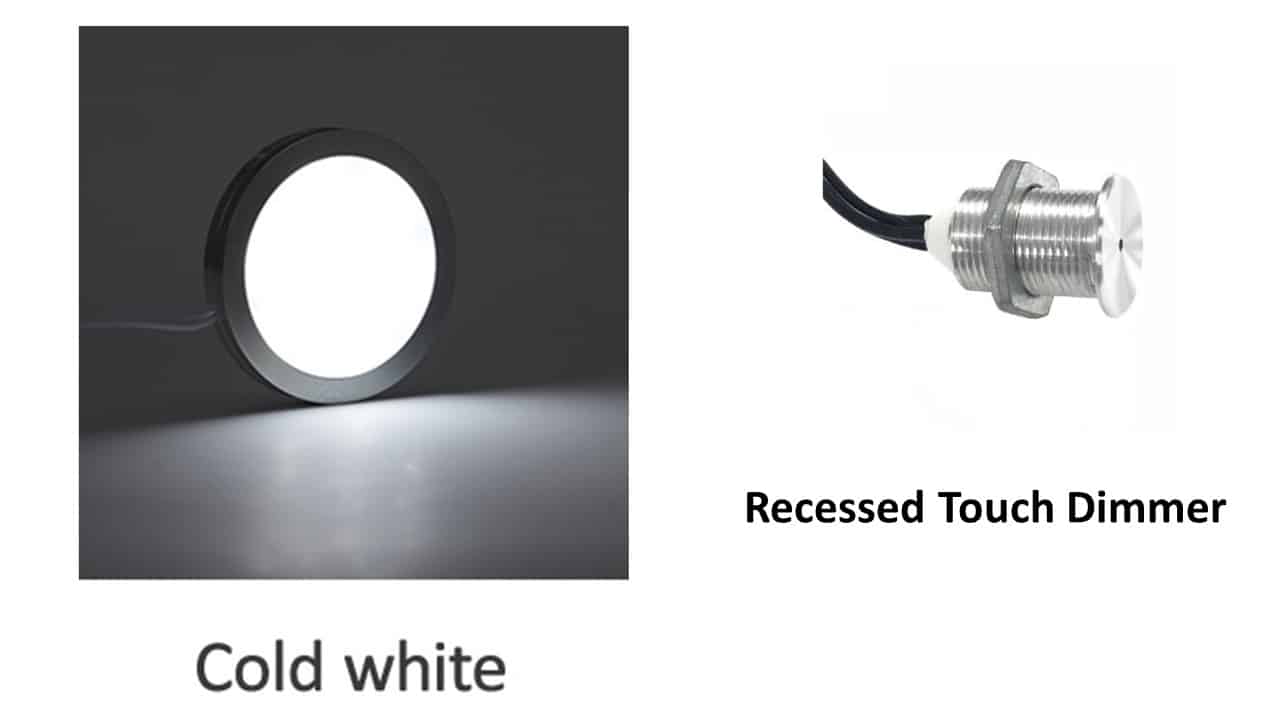 BLack Cab CW Touch Dimmer