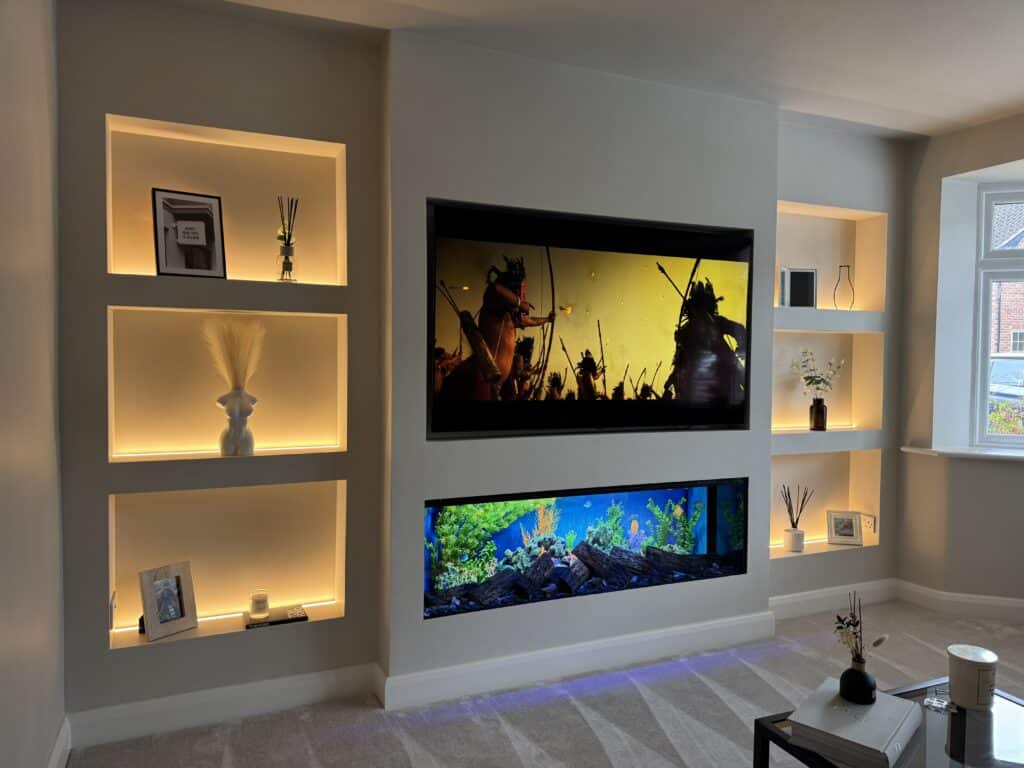 Media Wall Lighting Inspiration Guide - Luxor Lighting